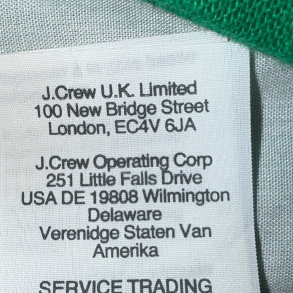 New with tags! J. CREW Linen Cotton Scalloped Flat Front Shorts in Green… - Picture 9 of 9